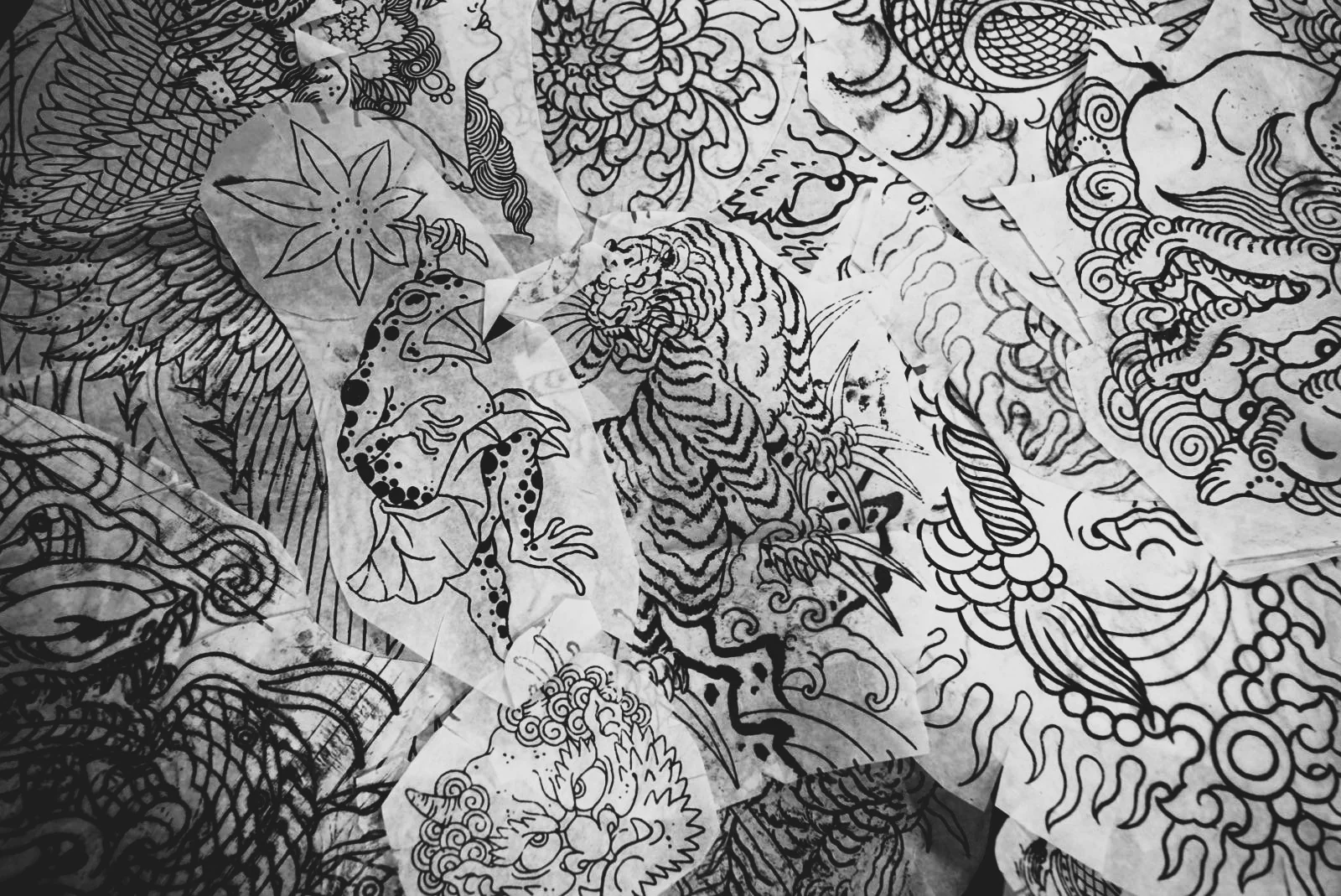 Plantillas y referencias visuales de tatuaje