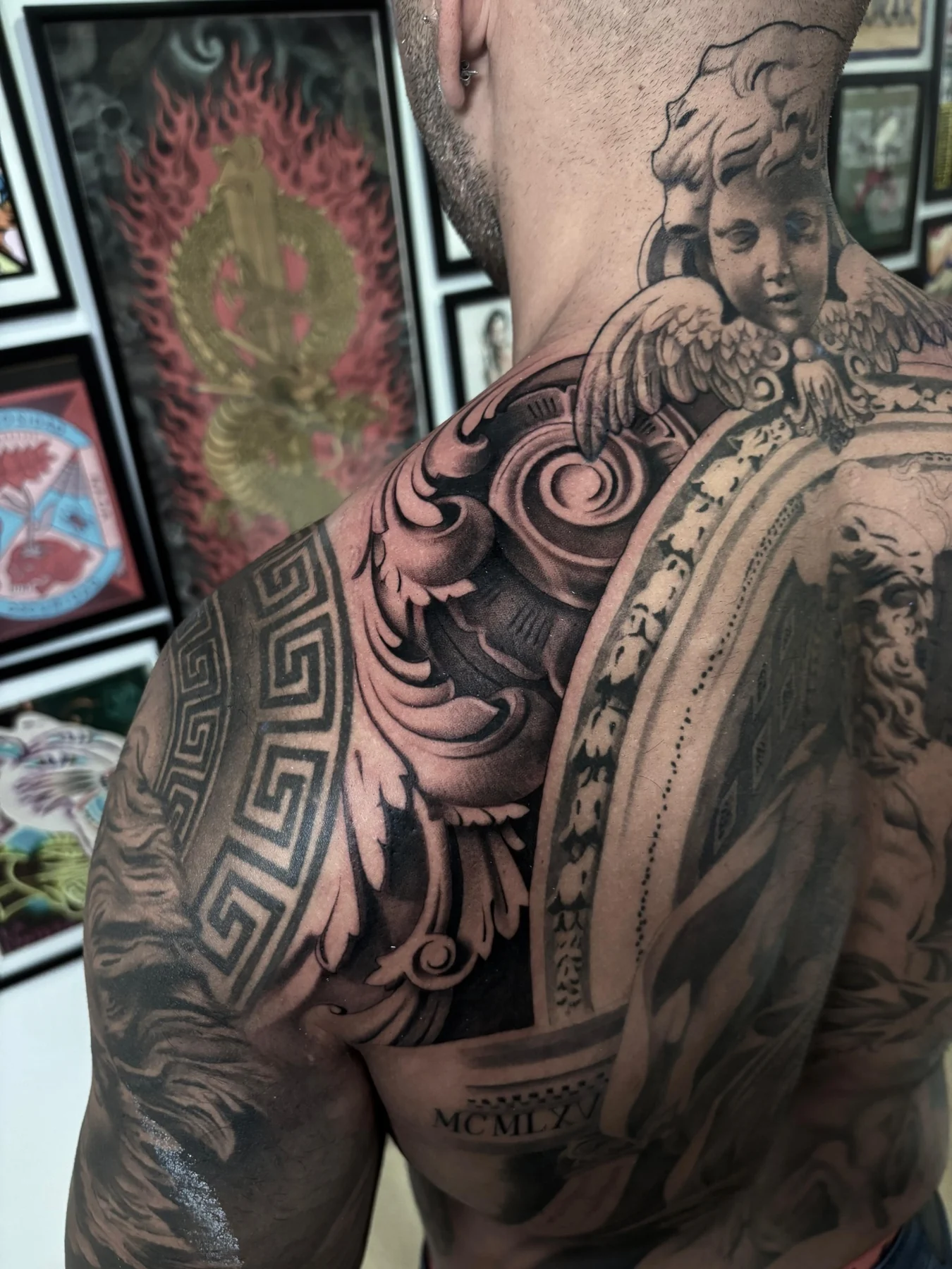 Proceso y obra de Goodfellas Tattoo